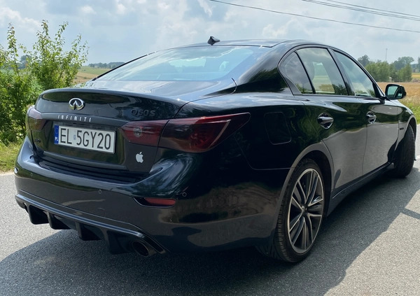 Infiniti Q50 cena 107777 przebieg: 78000, rok produkcji 2017 z Tuszyn małe 137